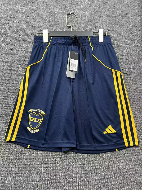 Boca Juniors Soccer Jersey Home Custom Shorts 2025/26 - Ujersey NHL