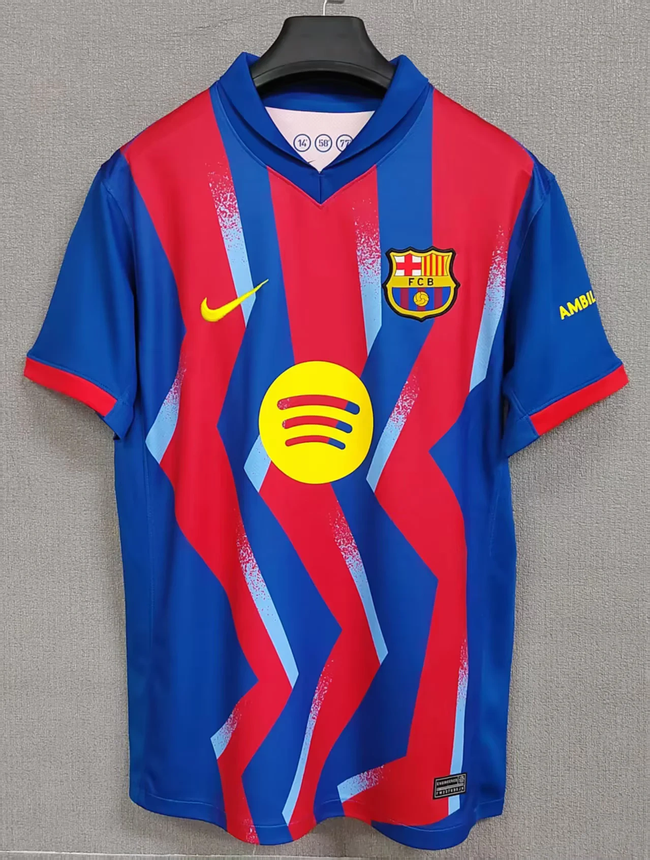 Barcelona Fourth Away Soccer Jersey Custom Shirt 2025/26 - SUjersey01