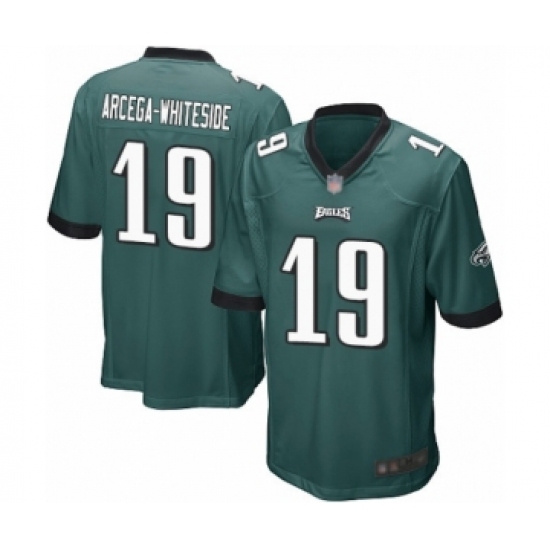 Men's Philadelphia Eagles #19 JJ Arcega-Whiteside Game Midnight Green Team Color Football Jersey - Ujersey