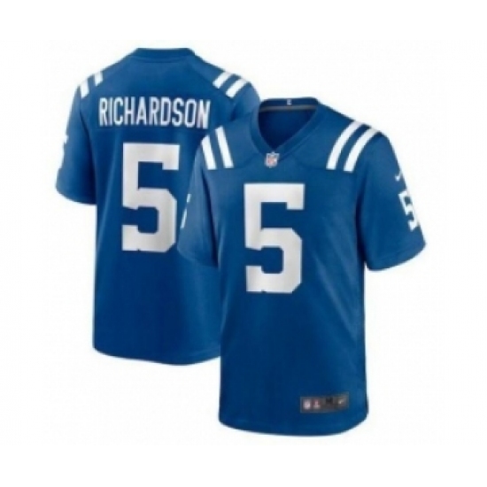 Nike Indianapolis Colts #5 Anthony Richardson Blue Vapor Untouchable Limited Stitched NFL Jersey - Ujersey