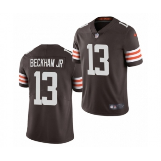 Cleveland Browns #13 Odell Beckham Jr Brown 2020 Vapor Limited Jersey - Ujersey
