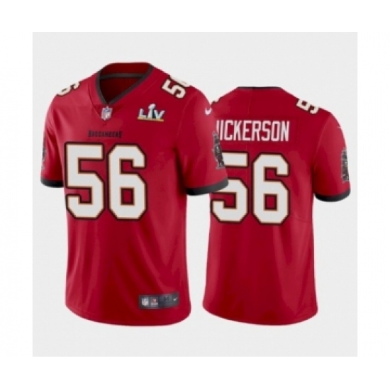 Men's Tampa Bay Buccaneers #56  Hardy Nickerson Red Super Bowl LV Jersey - Ujersey