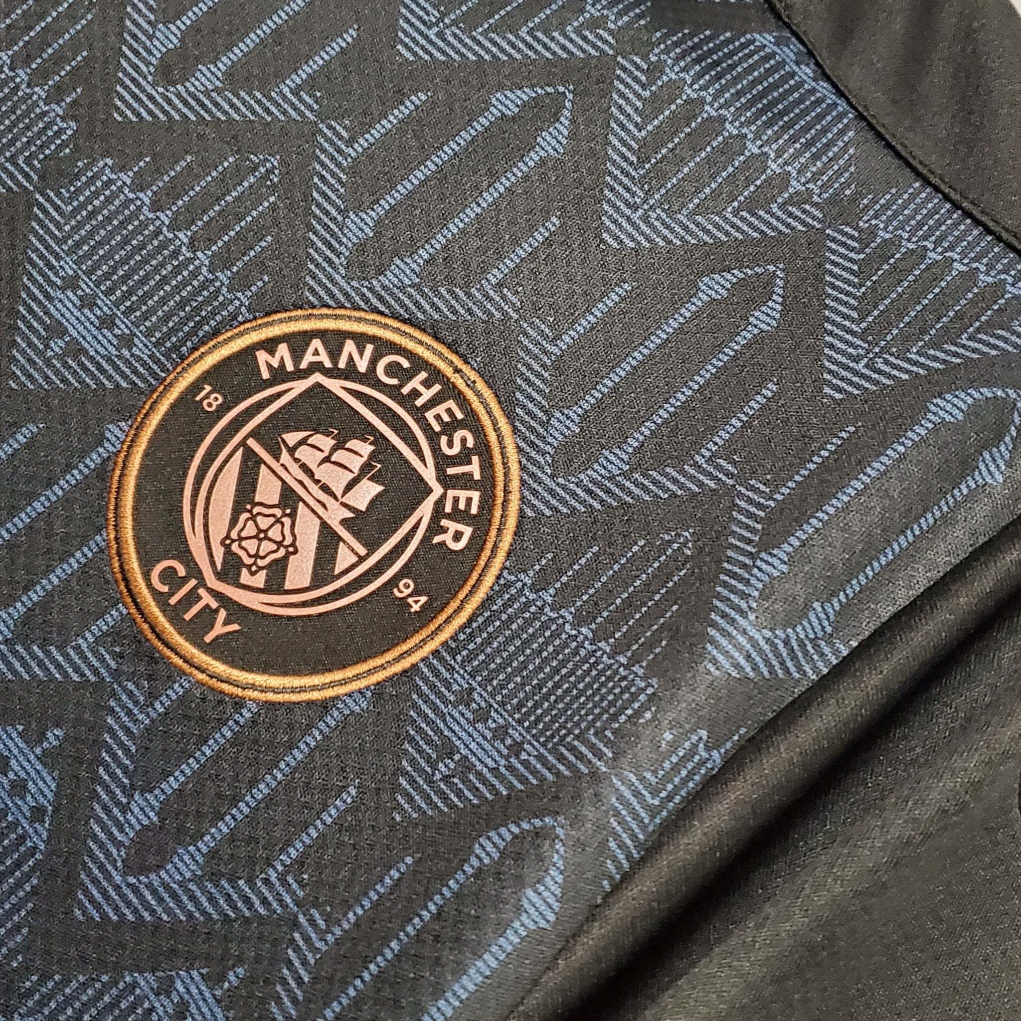 Manchester City Retro Football Jersey Third Away Shirt 2020/21