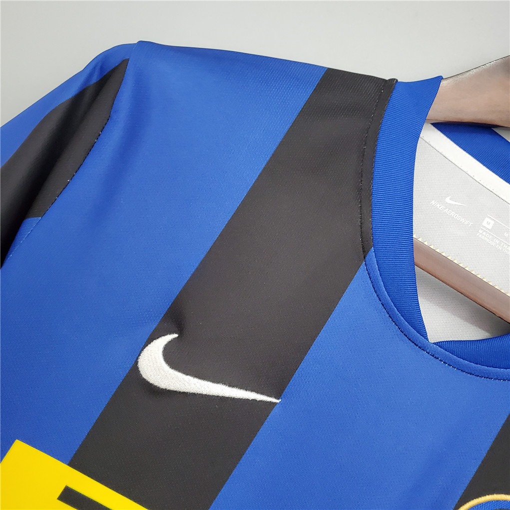 Inter Milan Jersey Custom Home Soccer Jersey 2008/09 - ujerseystore
