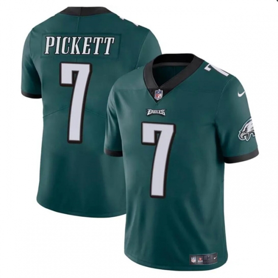 Men's Philadelphia Eagles #7 Kenny Pickett Green Vapor Untouchable Limited Football Stitched Jersey - Ujersey