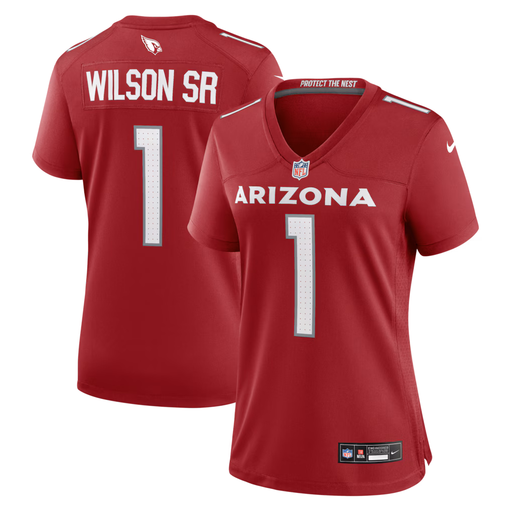 Women's Arizona Cardinals Mack Wilson Nike Cardinal Team Game Jersey