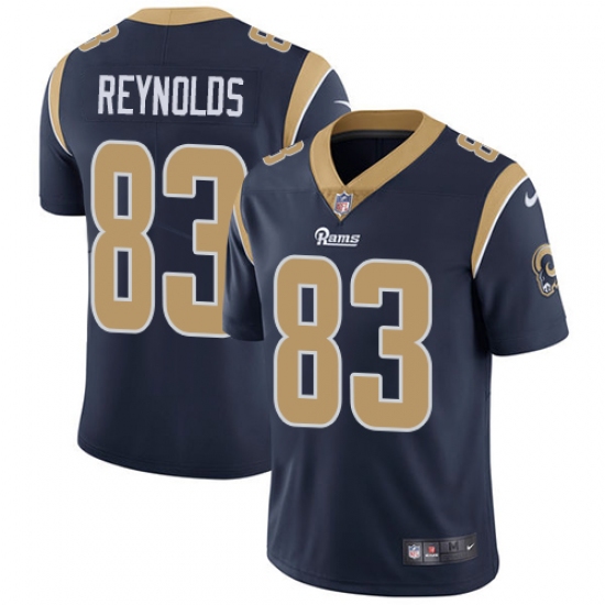 Men's Nike Los Angeles Rams #83 Josh Reynolds Navy Blue Team Color Vapor Untouchable Limited Player NFL Jersey - Ujersey