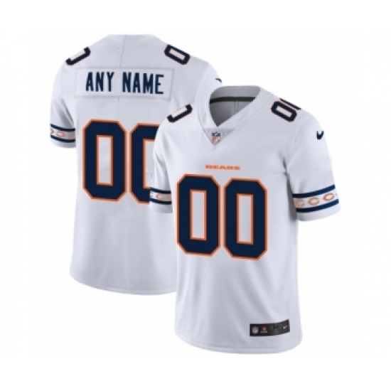 Men's Chicago Bears Customized White Team Logo Cool Edition Jersey - Ujersey