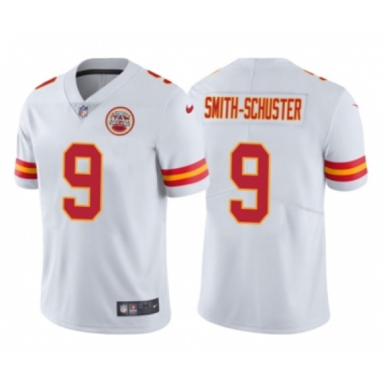Men's Kansas City Chiefs #9 JuJu Smith-Schuster White Vapor Limited Football Jersey - Ujersey