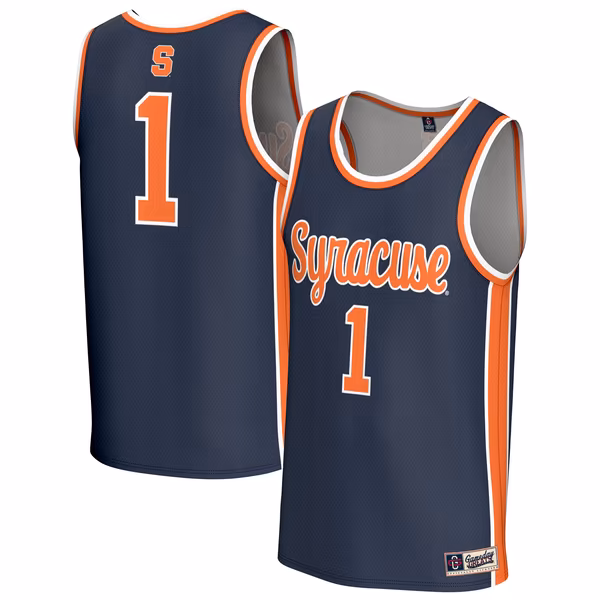 Unisex GameDay Greats Navy Syracuse Orange Lightweight Collegiate Basketball Fashion Jersey - Ujersey