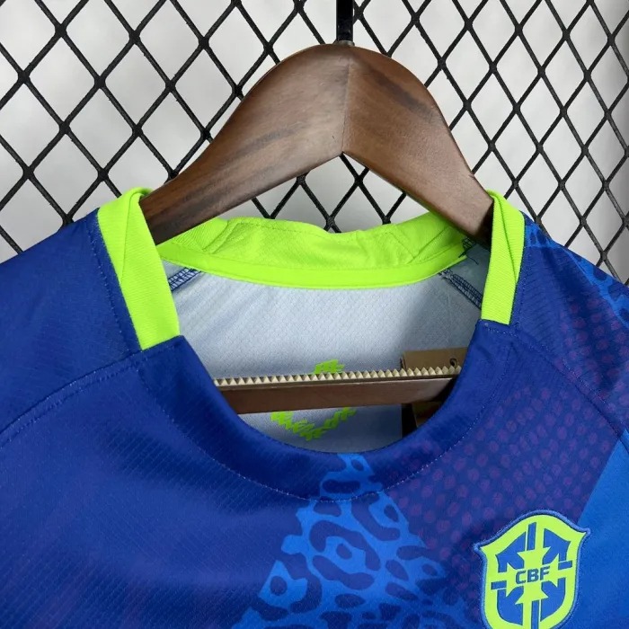 Brazil Soccer Jersey Away Women's Custom Shirt 2025 - ujerseystore