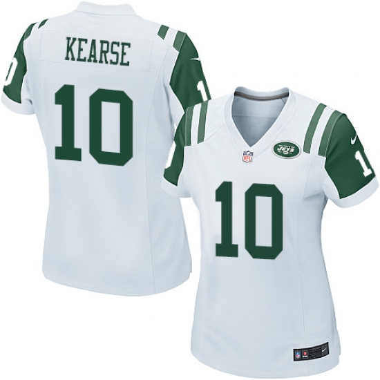 Women's Nike New York Jets #10 Jermaine Kearse Game White NFL Jersey - Ujersey