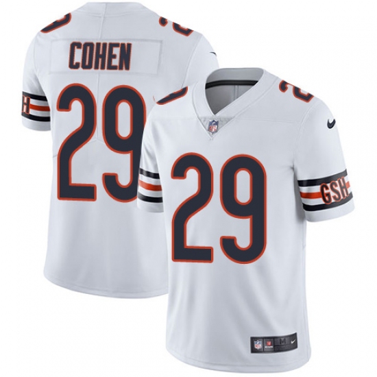 Youth Nike Chicago Bears #29 Tarik Cohen White Vapor Untouchable Limited Player NFL Jersey - Ujersey