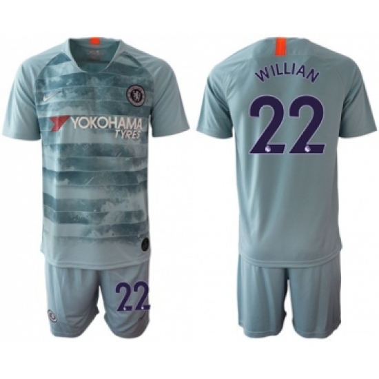 Chelsea #22 Willian Third Soccer Club Jersey