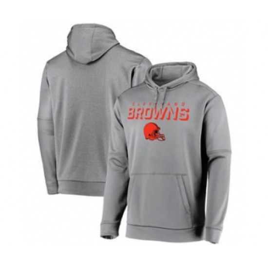 Men's Cleveland Browns Charcoal Indisputable Favorite Pullover Hoodie - Ujersey