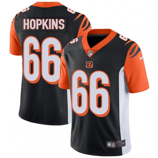 Youth Nike Cincinnati Bengals #66 Trey Hopkins Black Team Color Vapor Untouchable Limited Player NFL Jersey - Ujersey