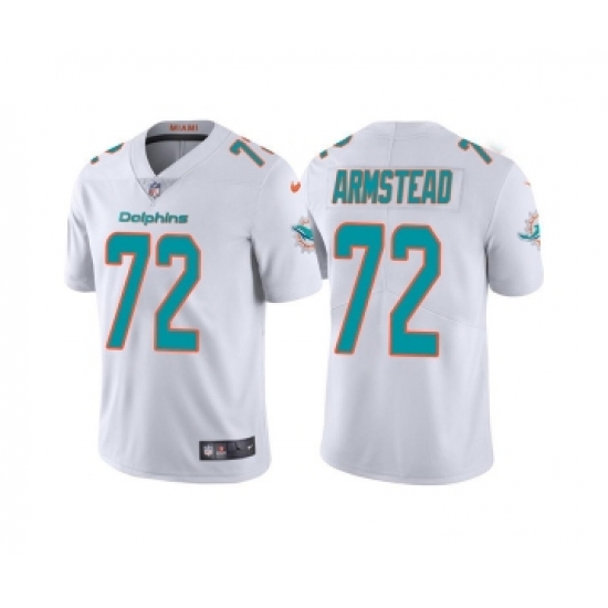 Men's Miami Dolphins #72 Terron Armstead White Vapor Untouchable Limited Stitched Football Jersey - Ujersey