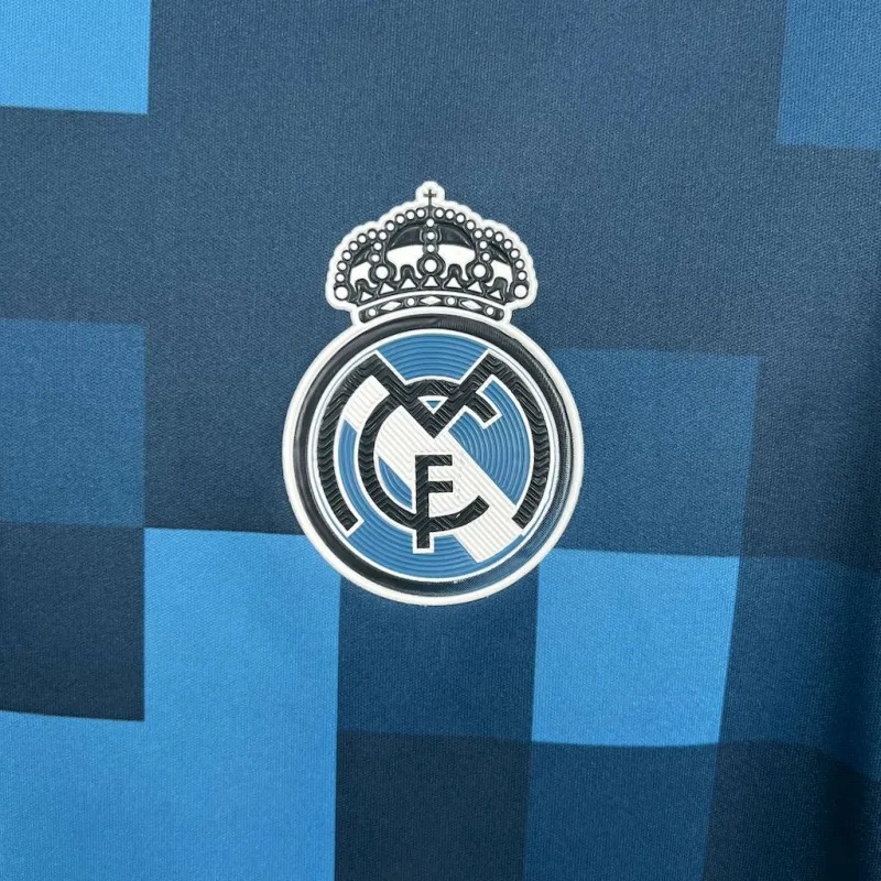 Real Madrid Retro Jersey Third Away Custom Soccer Shirt 2017/18 - ujerseystore