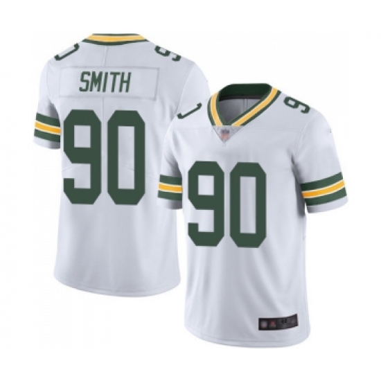Youth Green Bay Packers #90 Za'Darius Smith White Vapor Untouchable Limited Player Football Jersey - Ujersey