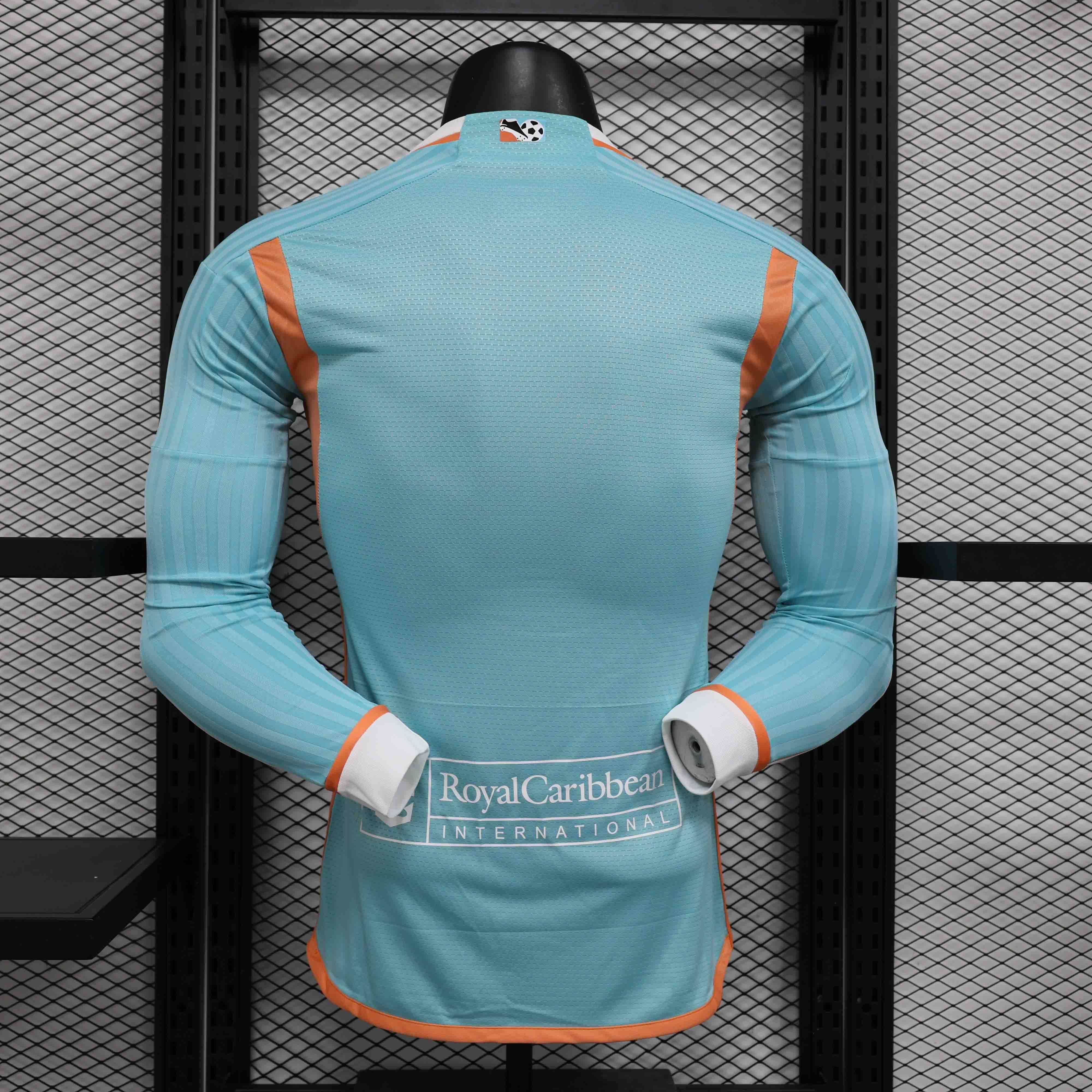 Inter Miami Soccer Jersey Third Away Long Sleeve Shirt 2024