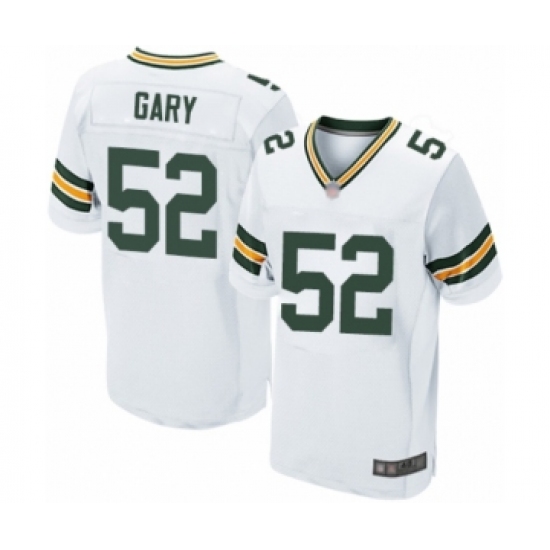 Men's Green Bay Packers #52 Rashan Gary Elite White Football Jersey - Ujersey