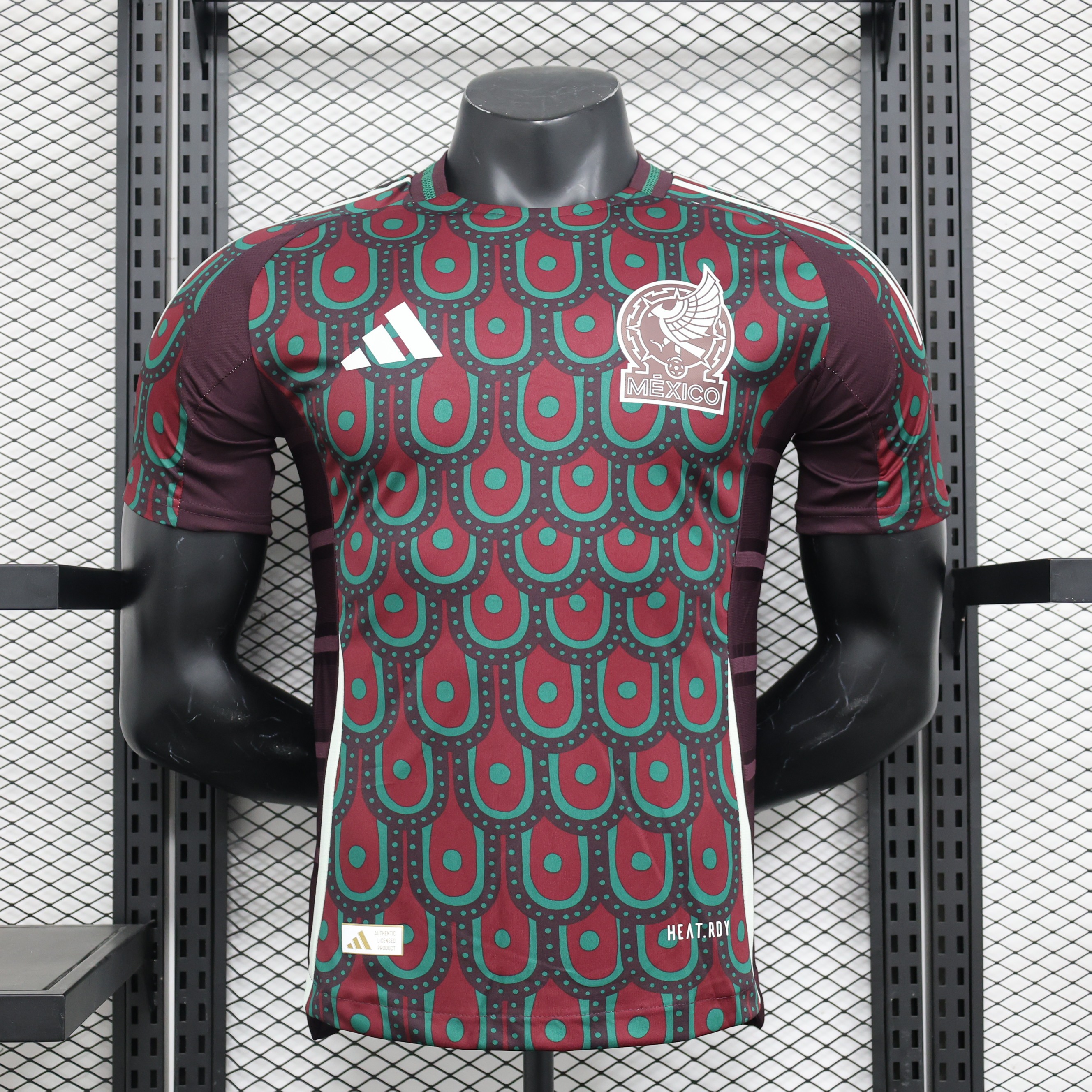 Mexico  Soccer Jersey Home Shirt Copa America 2024 - Ujersey NHL