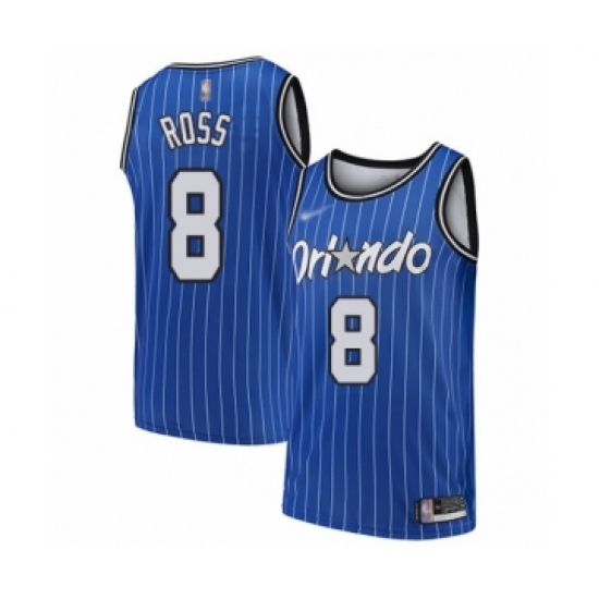 Youth Orlando Magic #8 Terrence Ross Swingman Blue Hardwood Classics Basketball Jersey - Ujersey