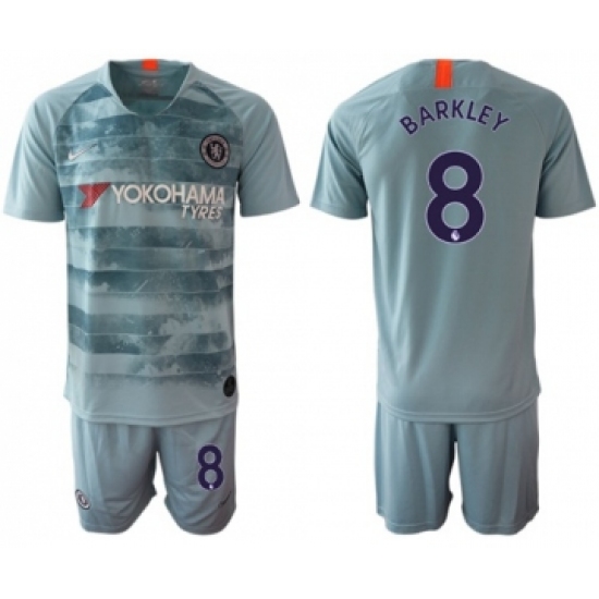 Chelsea #8 Barkley Third Soccer Club Jersey