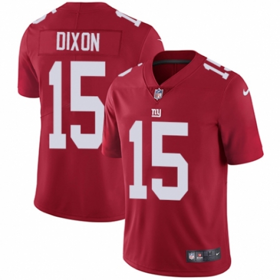 Youth Nike New York Giants #15 Riley Dixon Red Alternate Vapor Untouchable Elite Player NFL Jersey - Ujersey