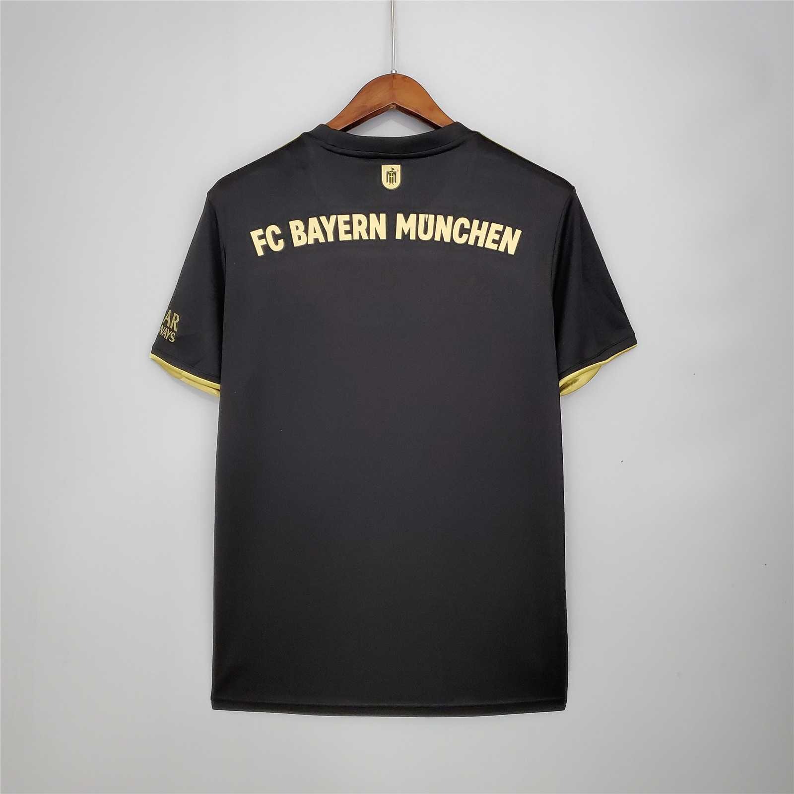 Bayern Munich Retro Jersey Away Soccer Shirt 2021/22