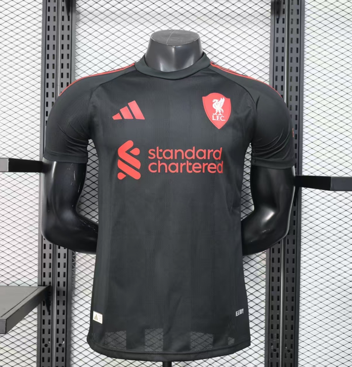 Lverpool Special Edition Black Football Jersey black - Ujersey NHL