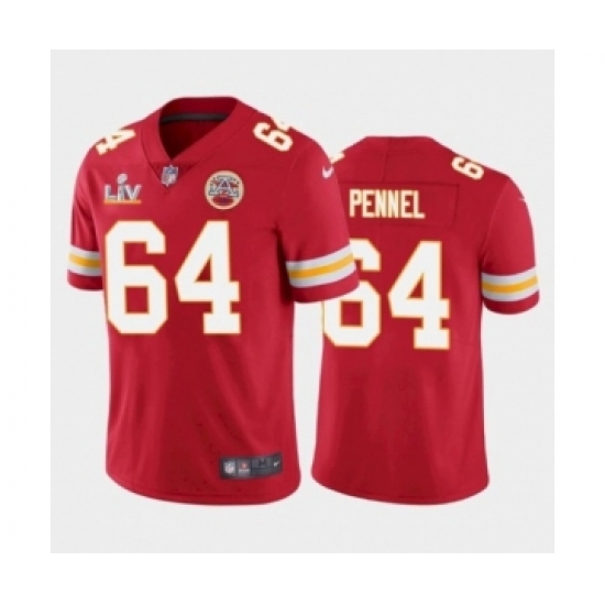 Youth Kansas City Chiefs #64 Mike Pennel Red 2021 Super Bowl LV Jersey - Ujersey