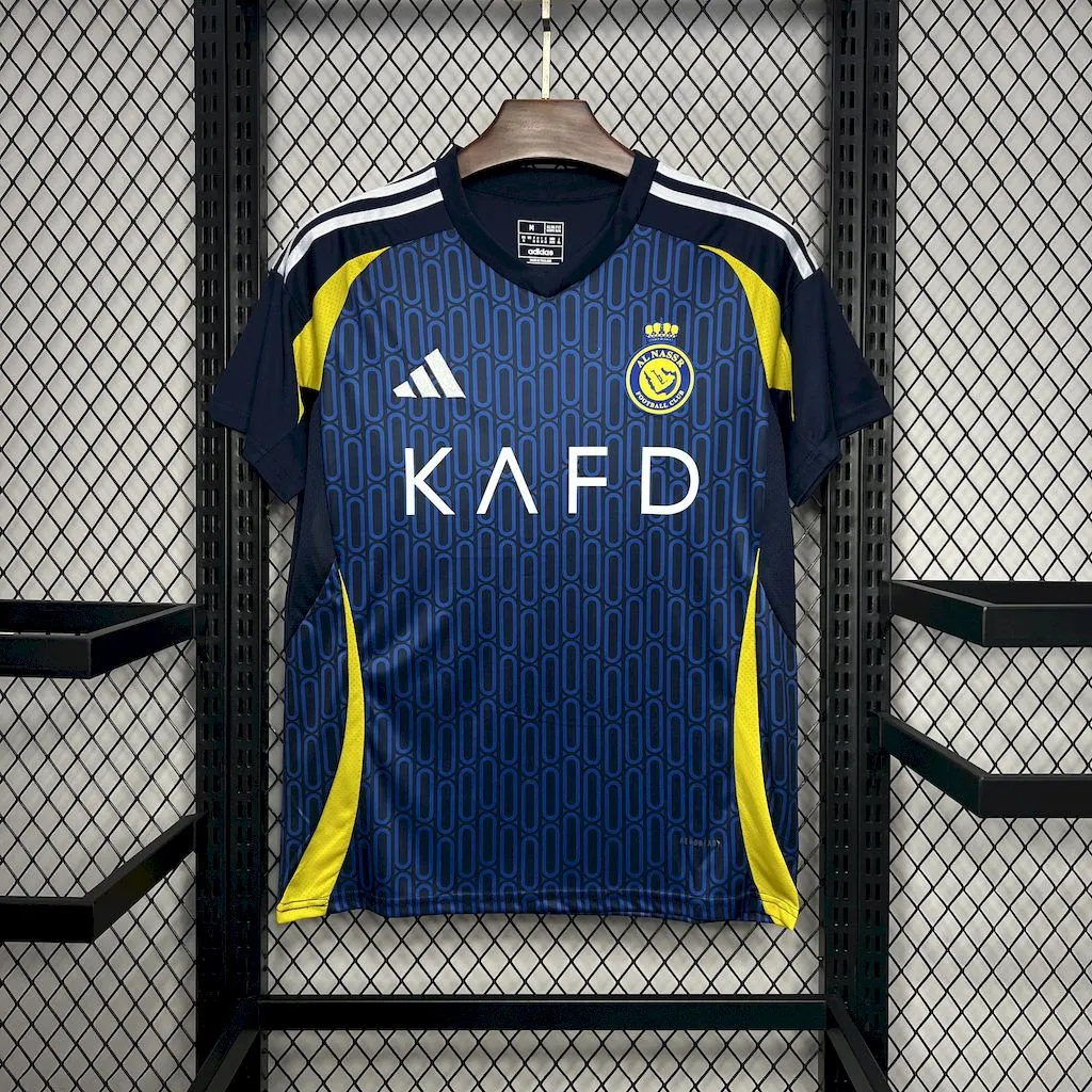 Al Nassr Soccer Jersey Away Custom Shirt 2024/25 - ujerseystore