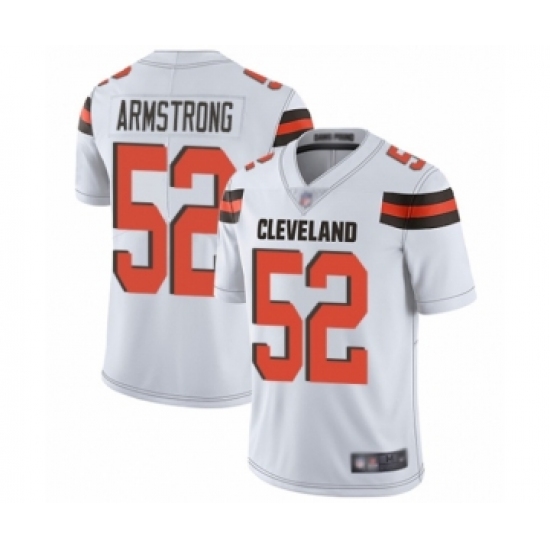 Men's Cleveland Browns #52 Ray-Ray Armstrong White Vapor Untouchable Limited Player Football Jersey - Ujersey