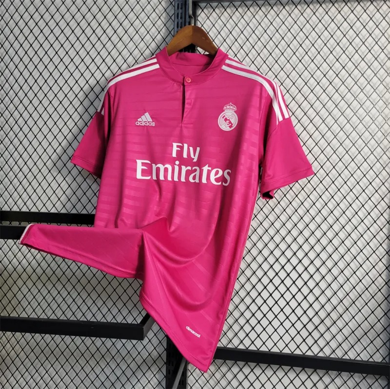 Real Madrid Retro Jersey Away Custom Soccer Shirt 2014/15 - ujerseystore