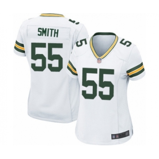 Women's Green Bay Packers #55 Za'Darius Smith Game White Football Jersey - Ujersey