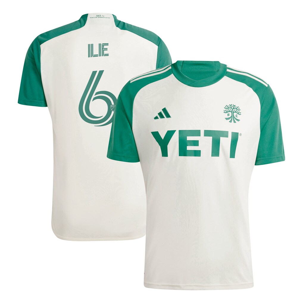Men's Austin FC Ilie Sanchez adidas Tan 2024 The Armadillo Kit Replica Player Jersey - Ujersey