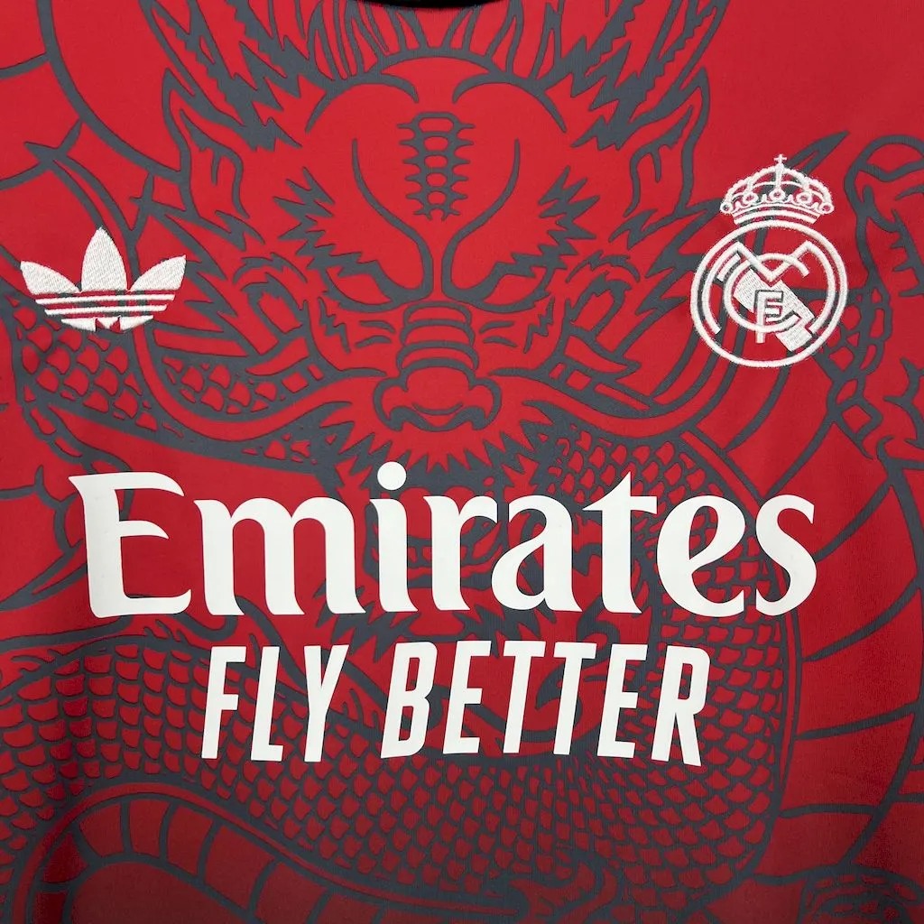 Real Madrid Soccer Jersey Dragon Special Edition Custom Shirt 2024/25 - ujerseystore