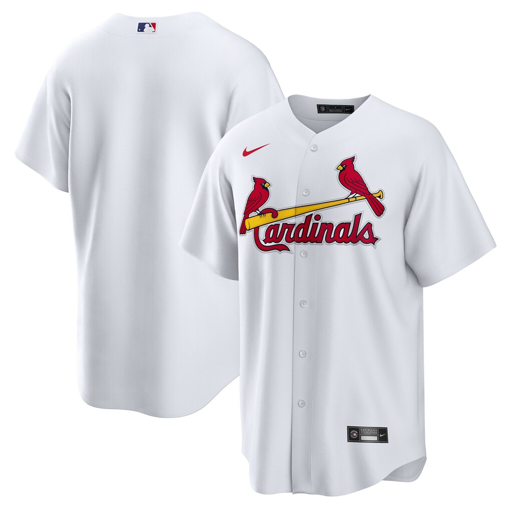 Men's St. Louis Cardinals Nike White Home Big & Tall Replica Jersey - Ujersey