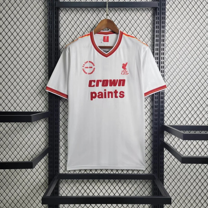 Liverpool Retro Football Jersey Home Custom Shirt 1985-86 - ujerseystore