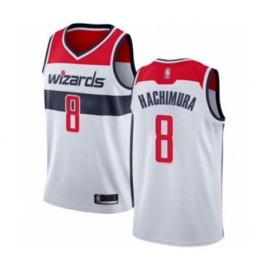 Women's Washington Wizards #8 Rui Hachimura Swingman White Basketball Jersey - Association Edition - Ujersey