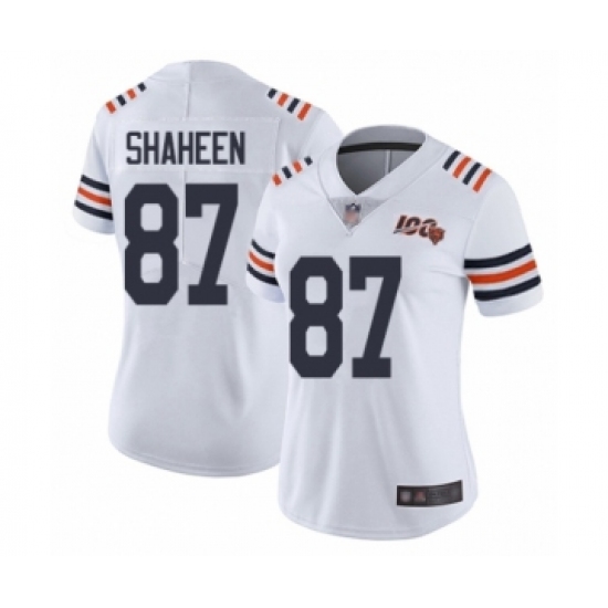 Women's Chicago Bears #89 Mike Ditka Navy Blue Team Color 100th Season Limited Football Jersey - Ujersey