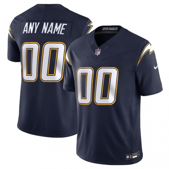 Men's Los Angeles Chargers Active Player Custom Navy 2025 F.U.S.E. Alternate Vapor Limited Football Stitched Jersey - Ujersey