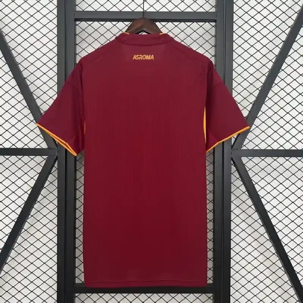 Roma Soccer Jersey Home Custom Shirt 2025/26 - ujerseystore