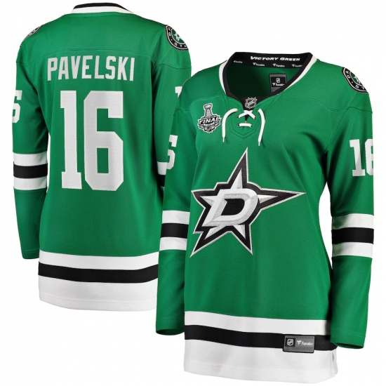 Women's Dallas Stars #16 Joe Pavelski Fanatics Branded Green 2020 Stanley Cup Final Bound Home Player Breakaway Jersey - Ujersey