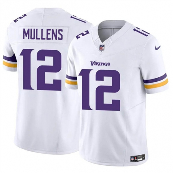 Men's Minnesota Vikings #12 Nick Mullens White 2023 F.U.S.E. Vapor Untouchable Limited Football Stitched Jersey - Ujersey