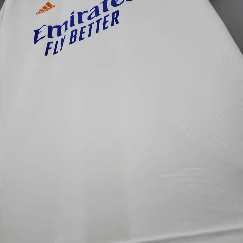 Real Madrid Retro Jersey Home Custom Soccer Shirt 2021/22 - ujerseystore