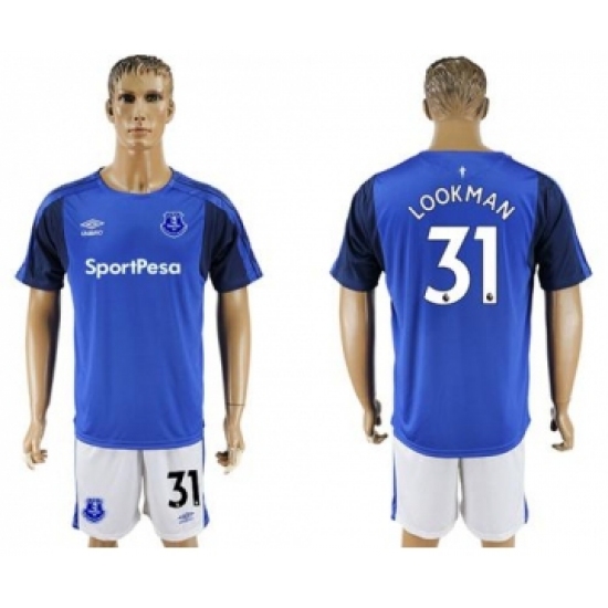 Everton #31 Lookman Home Soccer Club Jersey