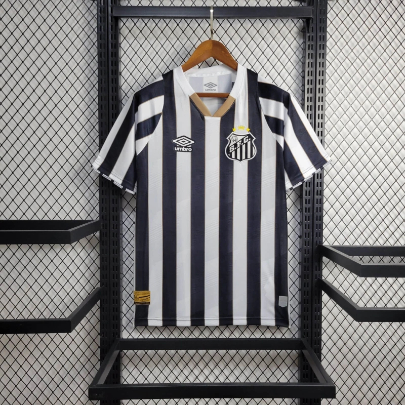 Santos FC Soccer Jersey Away Custom Shirt 2024 - ujerseystore