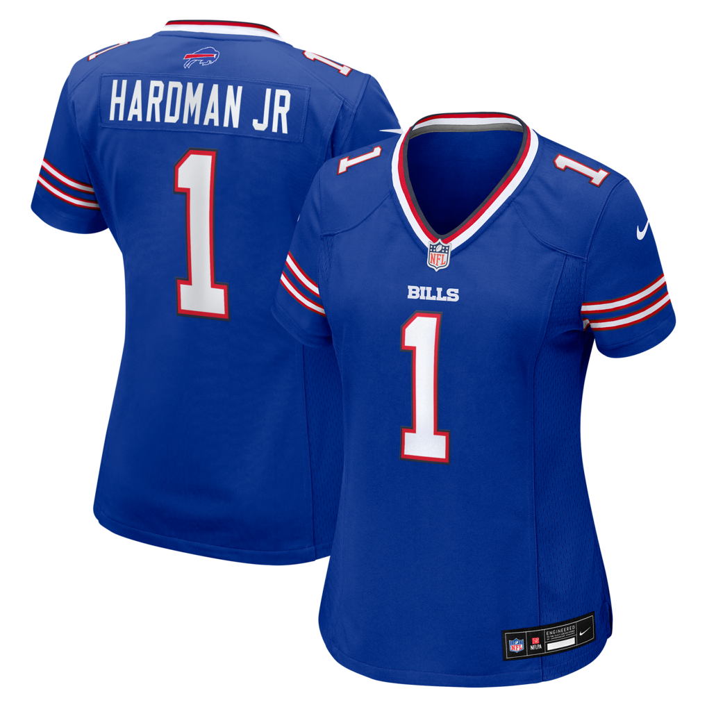 Women's Buffalo Bills Mecole Hardman Nike Royal Team Game Jersey - ujerseystore